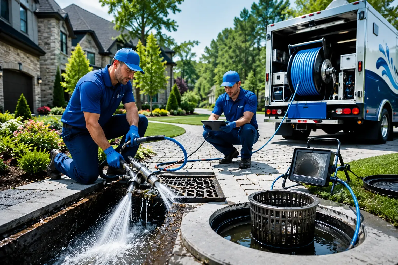 Local outdoor drain cleaning professionals in Azle, TX